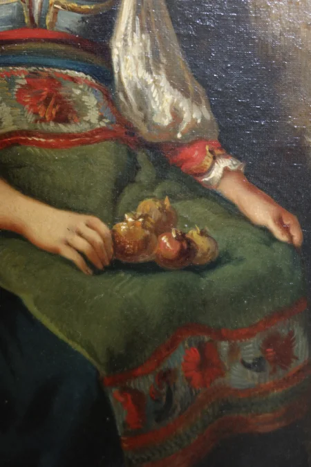 PAIR OF PAINTINGS signed A LEONARD
