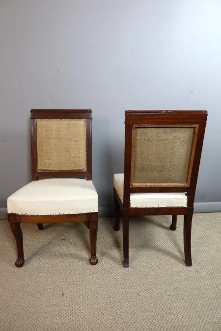 Suite de six chaises Empire