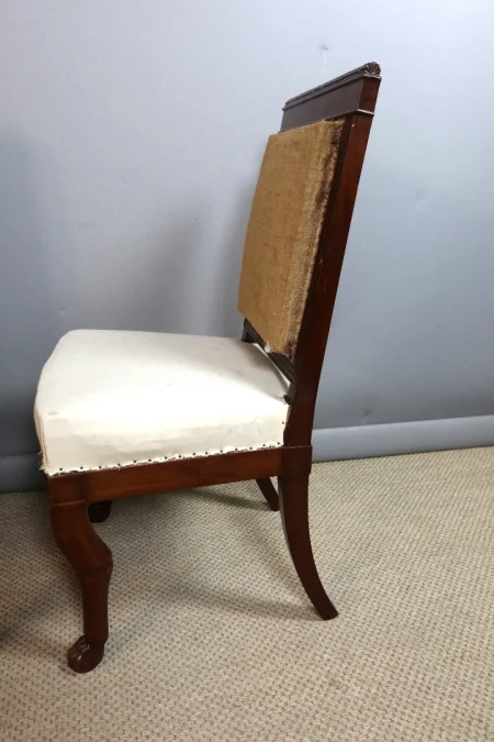 Suite de six chaises Empire