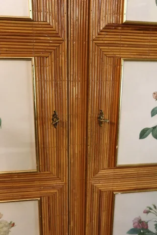 Chambre à coucher en rotin 5 pièces