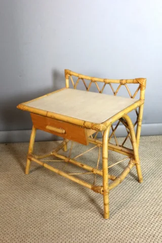 Chambre à coucher en rotin 5 pièces
