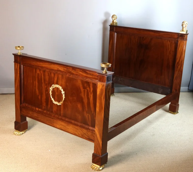 FRENCH EMPIRE PERIOD BED