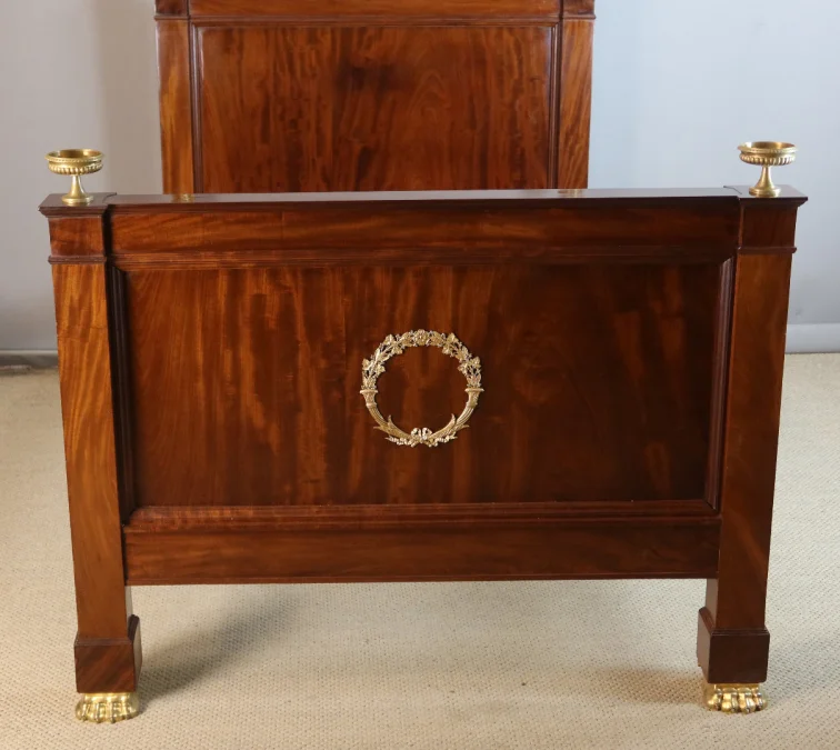 FRENCH EMPIRE PERIOD BED