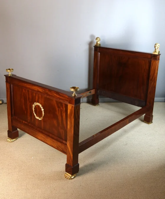 FRENCH EMPIRE PERIOD BED