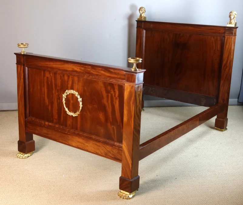 FRENCH EMPIRE PERIOD BED