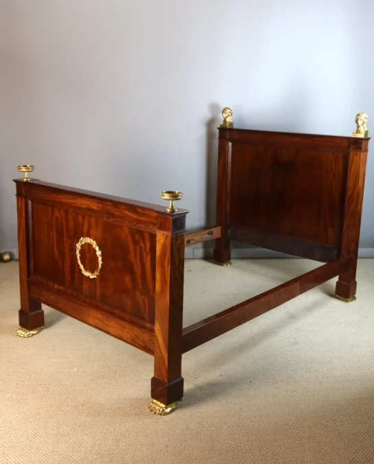 FRENCH EMPIRE PERIOD BED