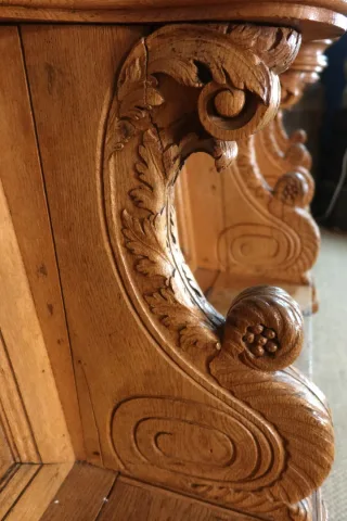 教会の屋台