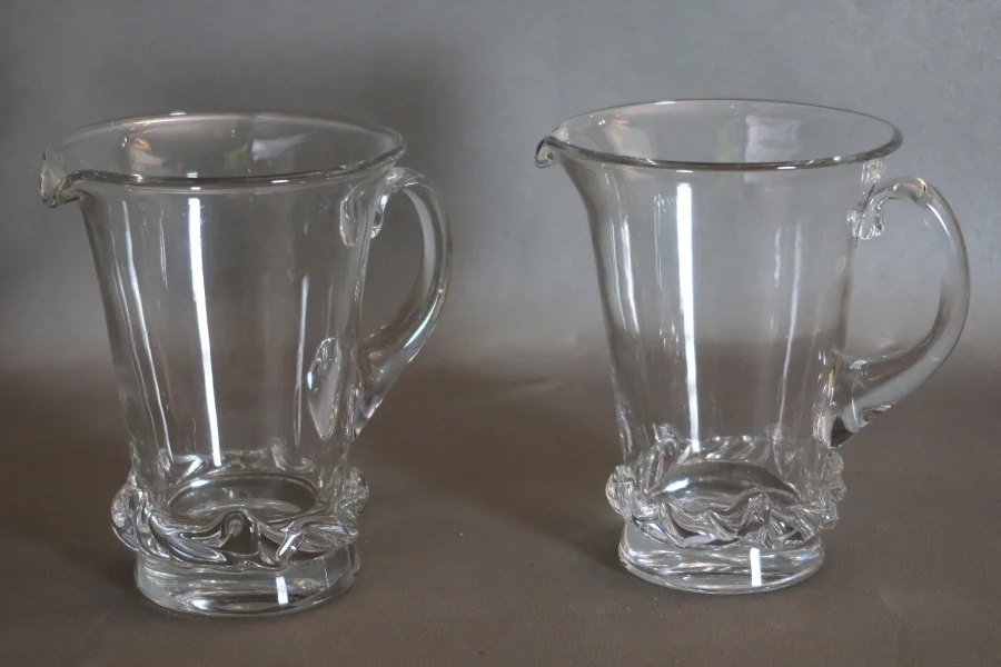 Service de verres cristal de la Maison Daum 50 pièces