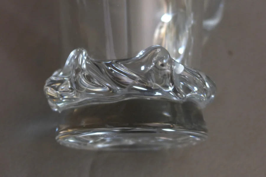 Service de verres cristal de la Maison Daum 50 pièces