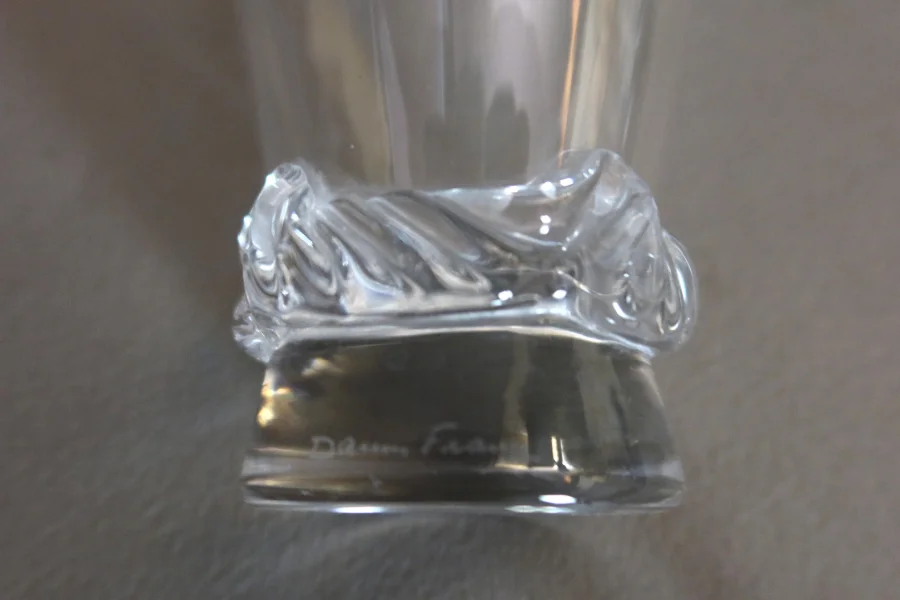 Service de verres cristal de la Maison Daum 50 pièces