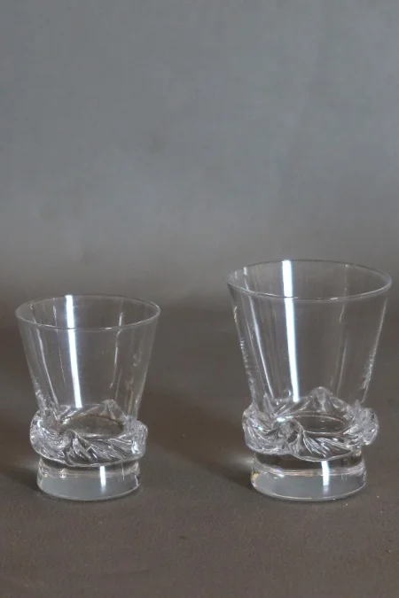 Service de verres cristal de la Maison Daum 50 pièces