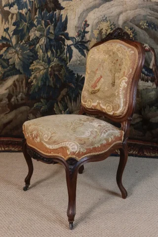 ナポレオン3世時代のリビングルームセット
