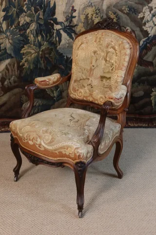 ナポレオン3世時代のリビングルームセット