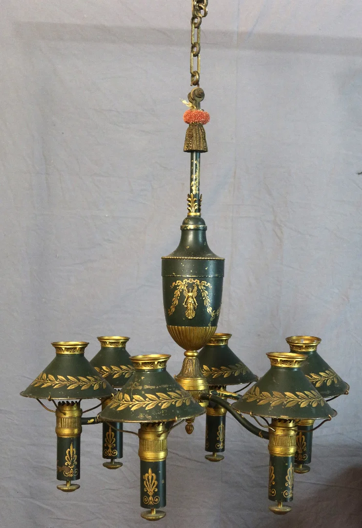 LATE NINETEENTH CENTURY CEILING LIGHT