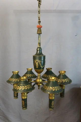 LATE NINETEENTH CENTURY CEILING LIGHT