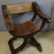 FAUTEUILS CURULE XIX SIECLE