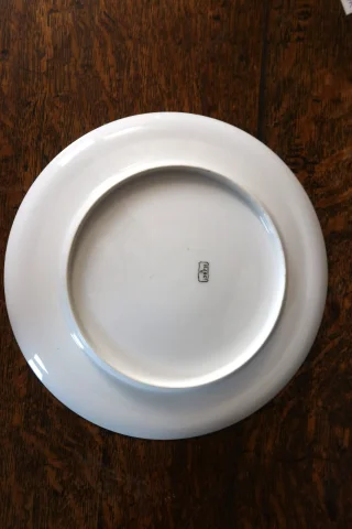 Service de table en porcelaine XIX 112 pièces signées Hache Pépin-Lehalleur — Very good condition