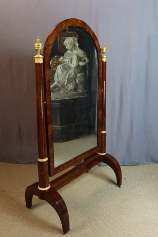 Miroir psyché époque Empire — Excellent état