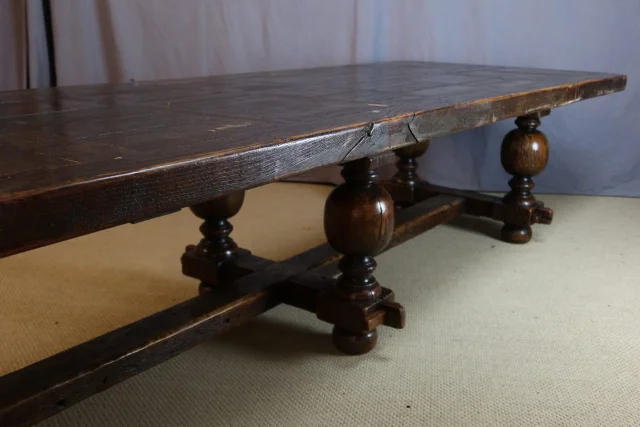 MESA DE ROBLE 3,30M — Buen estado