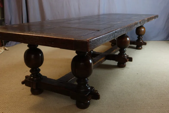 MESA DE ROBLE 3,30M — Buen estado