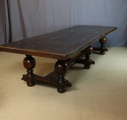 MESA DE ROBLE 3,30M — Buen estado
