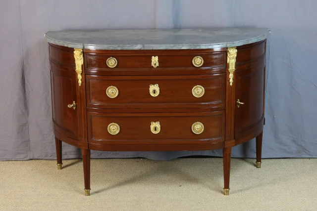 Louis XVI Period Chest of Drawers — Restored
