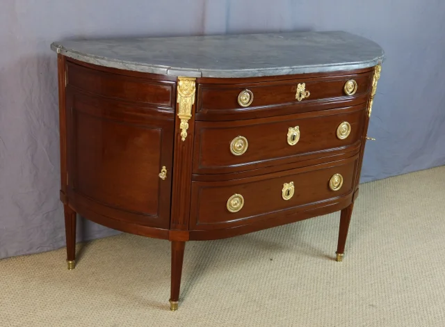 Louis XVI Period Chest of Drawers — Restored