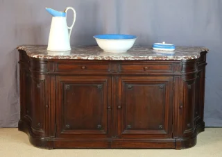 Mueble de tocador en caoba, siglo XIX