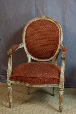 Paar Louis XVI fauteuils — Goede staat