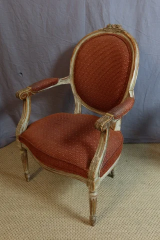 Paar Louis XVI fauteuils — Goede staat