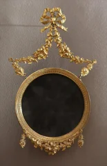 Marco para foto en bronce dorado, época Napoléon III