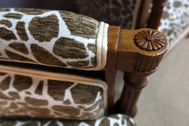 Paar Bergères aus dem 19. Jahrhundert — Restauré