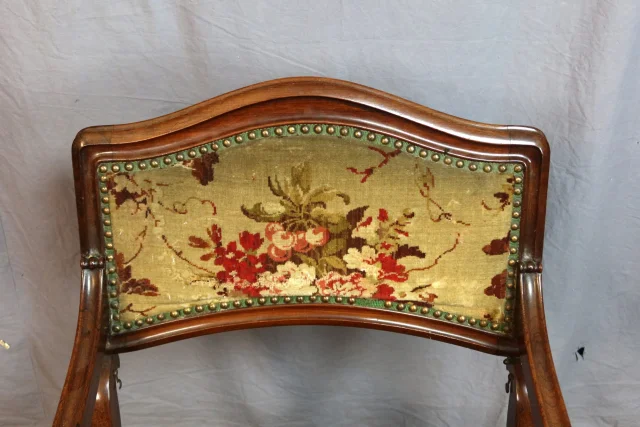 19th Century Curule Chair — Good condition