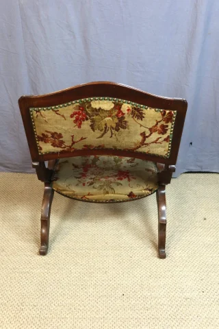 19th Century Curule Chair — Good condition