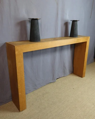Oak console table, 20th century — Needs restoration