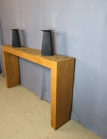 Oak console table, 20th century — Needs restoration