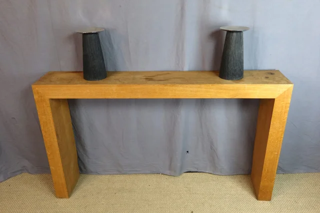 Oak console table, 20th century — Needs restoration