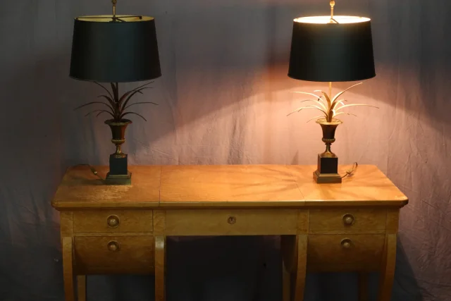 Paar Lampen der Maison Charles — Guter Zustand