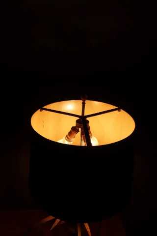Paar Lampen der Maison Charles — Guter Zustand