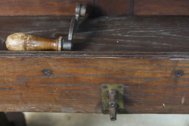Cavalletto da pittore in rovere, XIX secolo — Ottimo stato