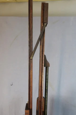 Cavalletto da pittore in rovere, XIX secolo — Ottimo stato