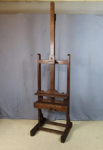Cavalletto da pittore in rovere, XIX secolo — Ottimo stato