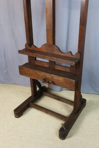Cavalletto da pittore in rovere, XIX secolo — Ottimo stato