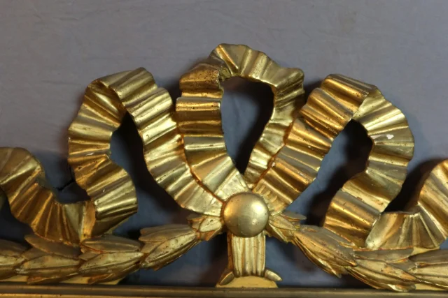 Grande specchio in legno dorato Luigi XVI — Ottimo stato