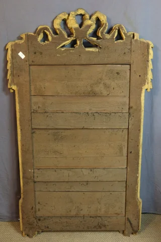 Grande specchio in legno dorato Luigi XVI — Ottimo stato