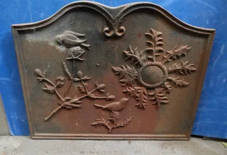 Kaminplatte aus dem 19. Jahrhundert