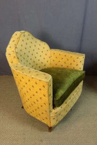 Dreiteilige Vintage-Sessel-Suite — Sehr guter Zustand