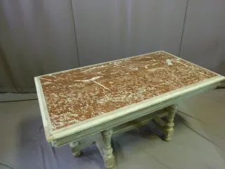 MARBLE TOP TABLE