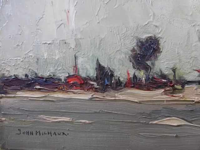 Öl auf Leinwand unterzeichnet John MICHAUX