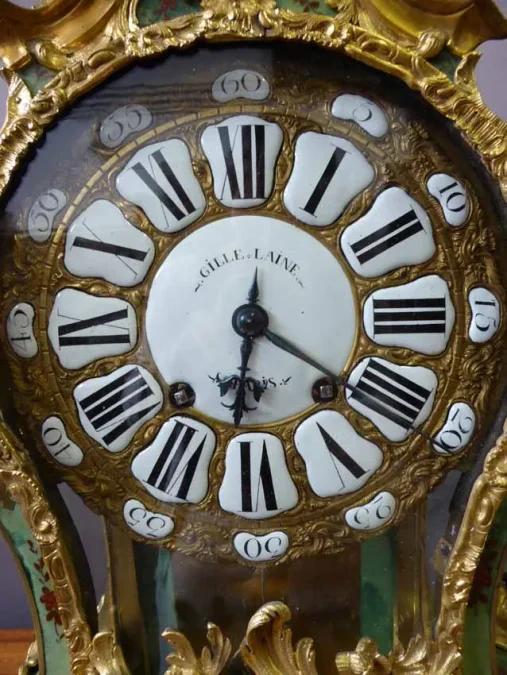 LOUIS XV PERIOD CLOCK